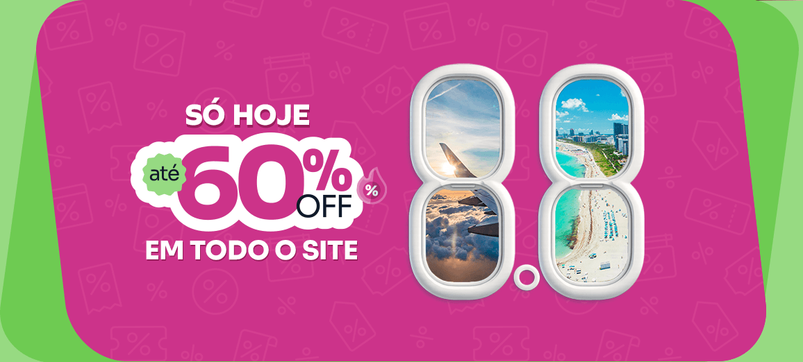 8.8: ofertas só hoje! Aproveite
